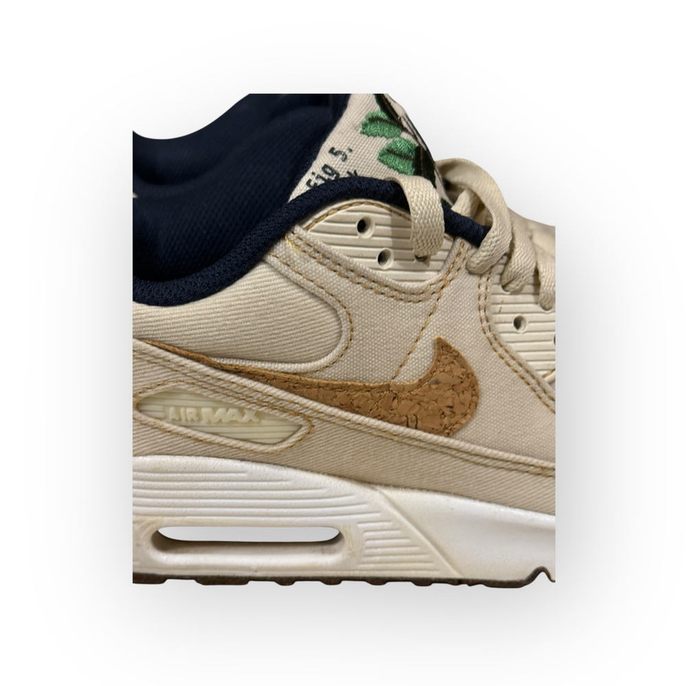 Nike Air Max 90 Youth Cork Coconut Milk DC7774 100 Sz 5Y/7 Women’s​ - Picture 2 of 11